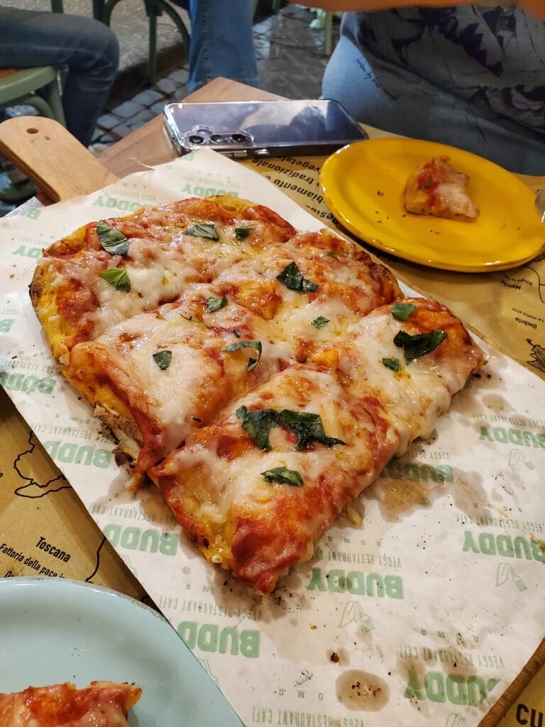 vegan food in rome, italy