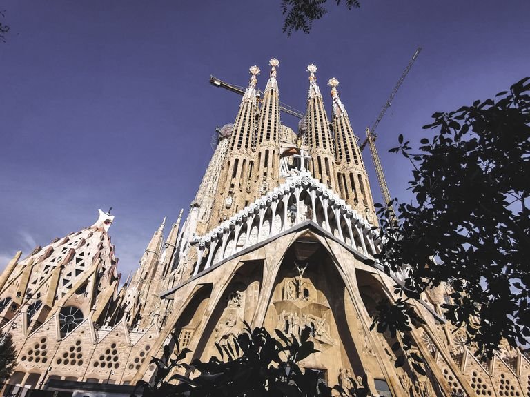 The Sagrada Familia basilica, one of the most iconic stops on any Barcelona itinerary